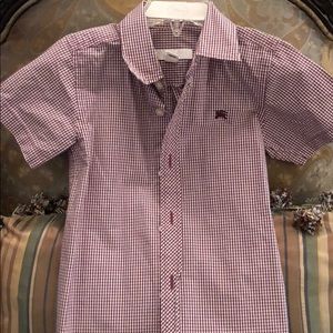 Burberry shirt boys